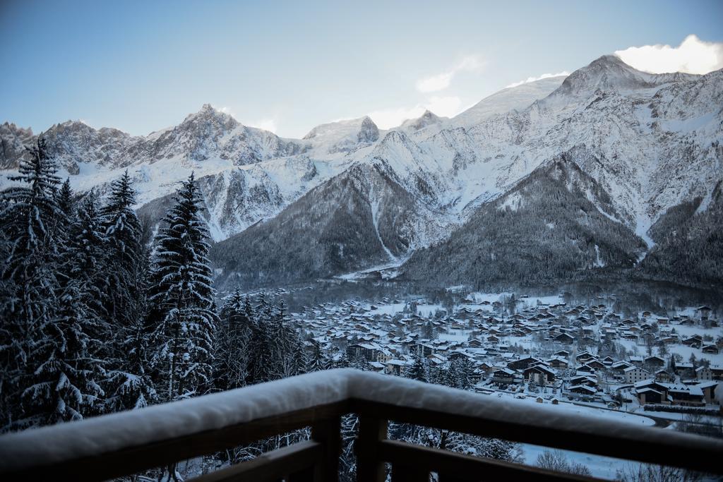 Hotel Les Campanules Les Houches Exterior foto